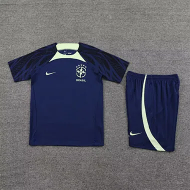 2022 Brazil Training Jersey Blue
