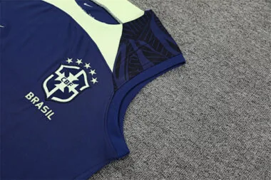 Camisola de treino do Brasil 2022, azul