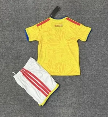 2026 Colombia kinderthuistenue WK Voetbalshirt goedkoop groothandel Yupoo