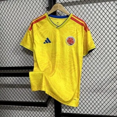 2026 Colombia Home Kit S-4XL World Cup Cheap Football Jersey Wholesale Yupoo
