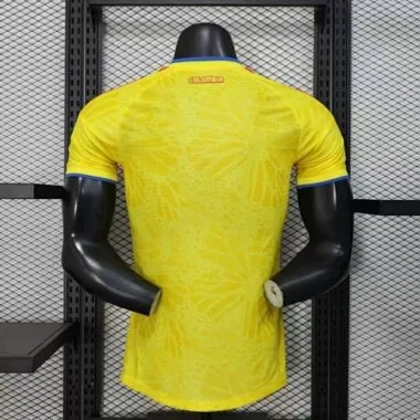 2026 Player Colombia Home Long Sleeve Kit World Cup S-3XL Cheap Football Jersey Wholesale Yupoo