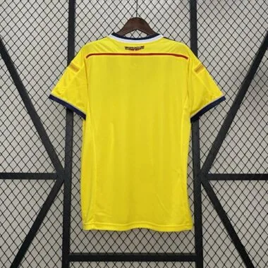 2014 Retro Colombia Home Kit S-2XL Cheap Football Jersey Wholesale Yupoo