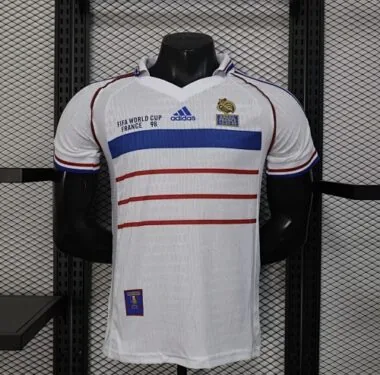 1998 Retro Player France Away Kit World Cup Cheap Football Jersey Wholesale Yupoo