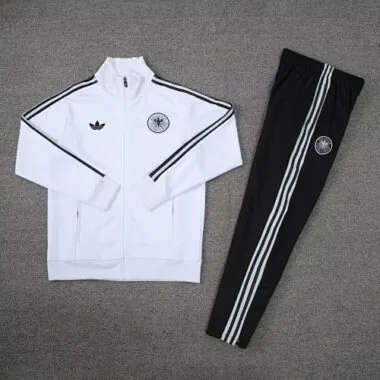 2024 Germany Long Sleeve Tracksuit White Jacket Suits Football AAAAJersey Supplier