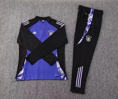 2024 Duitsland paarse trainingspakken met lange mouwen, voetbalshirts van Yupoo
