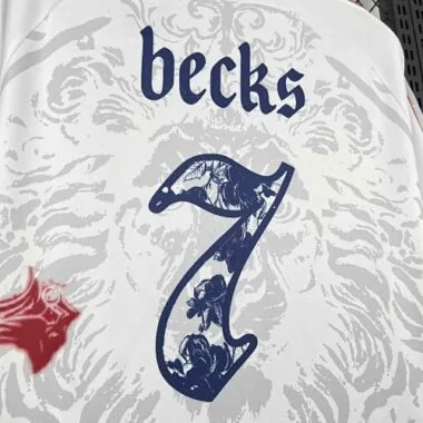 2026 Retro England Beckham#7 Commemorative Kit Cheap Football Jersey Wholesale Yupoo