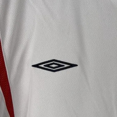 2006 Retro Long Sleeve England Home S-XXL