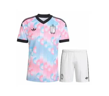 2026 Belgium Away Kit Jersey+Shorts World Cup Cheap Football Jersey Wholesale Yupoo