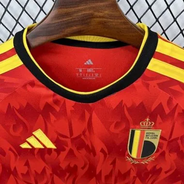 2026 Belgium Home Kit World Cup S-4XL Cheap Football Jersey Wholesale Yupoo