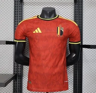 2026 Player Belgium Home Kit S-4XL World Cup Cheap Football Jersey Wholesale Yupoo