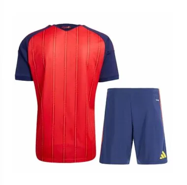 2026 Spain Home Kit Jersey+Shorts World Cup Cheap Football Jersey Wholesale Yupoo