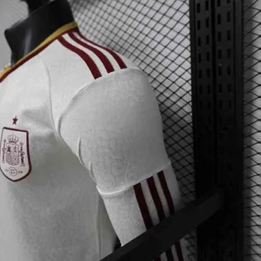 2026 Player Spain Away Long Sleeve Kit World Cup S-4XL Cheap Football Jersey Wholesale Yupoo