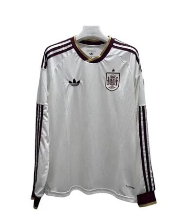 2026 Spain Away Long Sleeve Kit World Cup S-4XL Cheap Football Jersey Wholesale Yupoo