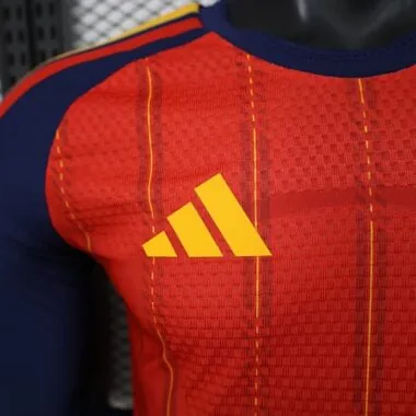 2026 Player Spain Home Long Sleeve Kit World Cup S-4XL Cheap Football Jersey Wholesale Yupoo