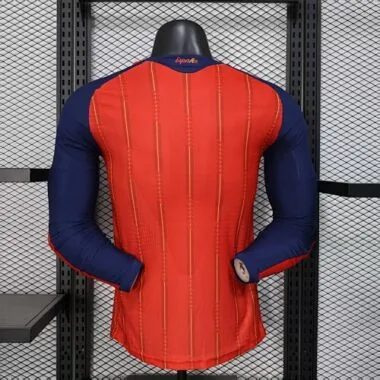 2026 Player Spain Home Long Sleeve Kit World Cup S-4XL Cheap Football Jersey Wholesale Yupoo