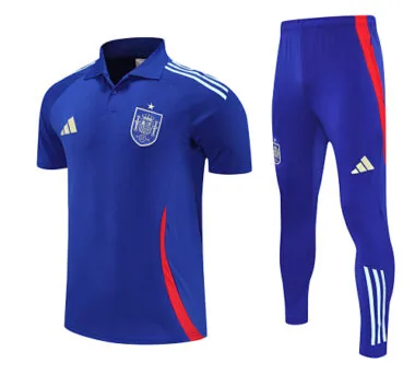 2025 Spain Training Kits Tracksuits Polo Cheap Football Jersey Wholesale Yupoo