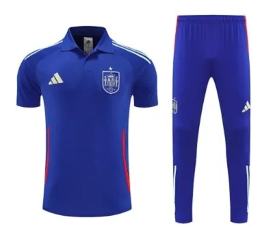 2025 Spain Training Kits Tracksuits Polo Cheap Football Jersey Wholesale Yupoo