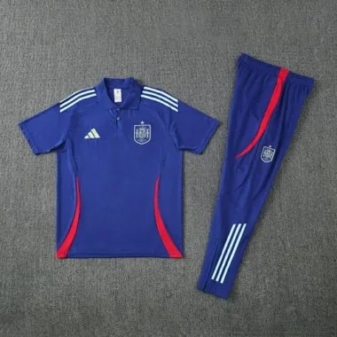 2025 Spain Training Kits Tracksuits Polo Cheap Football Jersey Wholesale Yupoo