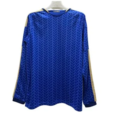 2026 Italy Home Long Sleeve Kit World Cup S-4XL Cheap Football Jersey Wholesale Yupoo