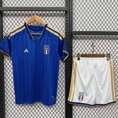 2026 Kids Italy Home Kit World Cup Cheap Football Jersey Wholesale Yupoo