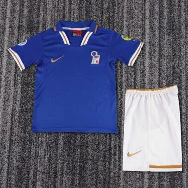 1996 Retro Kids Italy Home Kit