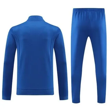 2024 Italy Long Sleeve Kits Blue Jacket Suits Soccer Jerseys Yupoo