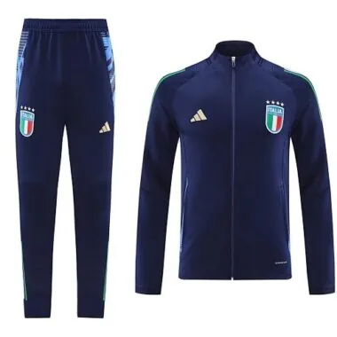 2024 Italy Long Sleeve Kit Navy Jacket Suits Soccer Jerseys Yupoo