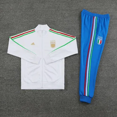 2024 Italy Long Sleeve Kits White Jackets Suits Jersey Supplier Yupoo