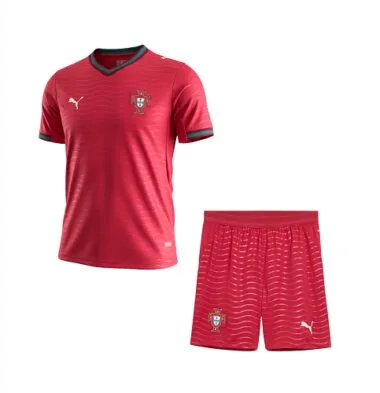 2026 Portugal Home Kit Jersey+Shorts World Cup Cheap Football Jersey Wholesale Yupoo
