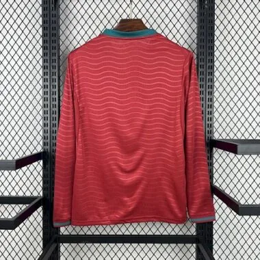 2026 Portugal Home Long Sleeve Kit S-4XL World Cup Cheap Football Jersey Wholesale Yupoo