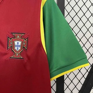 1999 Portugal Home Retro Kit Vintage Shirt Best Wholesale Yupoo