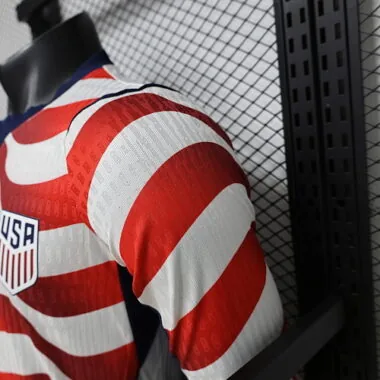 2026 Player USA Home Long Sleeve Kit World Cup Cheap Football Jersey Wholesale Yupoo