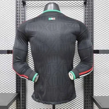 2026 Players Mexico Third Away Kit World Cup Long Sleeve Kit S-3XL Cheap Football Jersey Wholesale Y