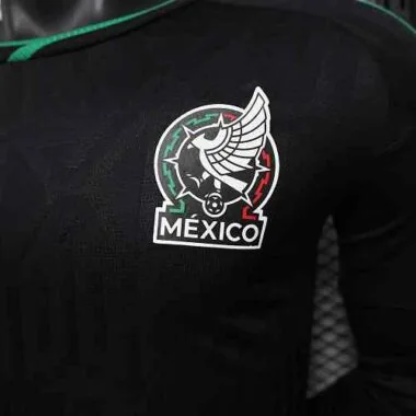 2026 Players Mexico Third Away Kit World Cup Long Sleeve Kit S-3XL Cheap Football Jersey Wholesale Y