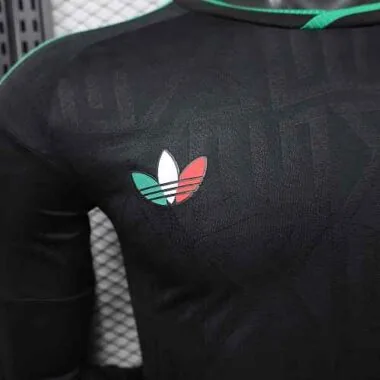 2026 Players Mexico Third Away Kit World Cup Long Sleeve Kit S-3XL Cheap Football Jersey Wholesale Y