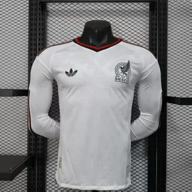 2026 Players Mexico Away Kit S-3XL World Cup Long Sleeve Kit Cheap Football Jersey Wholesale Yupoo