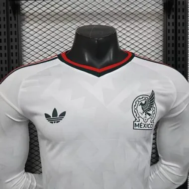 2026 Players Mexico Away Kit S-3XL World Cup Long Sleeve Kit Cheap Football Jersey Wholesale Yupoo