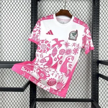 2026 Mexico Pink Special Edition Kit World Cup Cheap Football Jersey Wholesale Yupoo