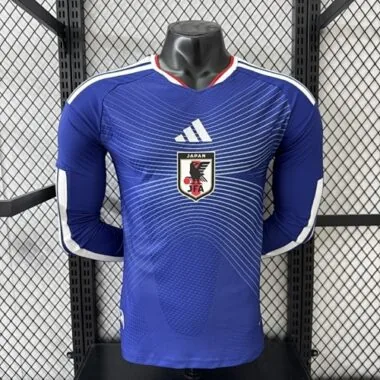 2026 Player Japan Home Long Sleeve Kit S-3XL World Cup Cheap Football Jersey Wholesale Yupoo