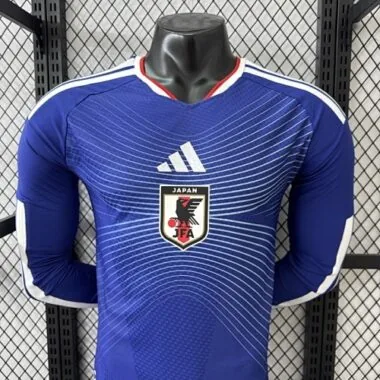 2026 Player Japan Home Long Sleeve Kit S-3XL World Cup Cheap Football Jersey Wholesale Yupoo