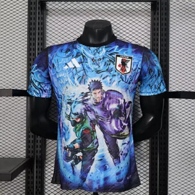25-26 Players Japan x Naruto Special Edition Kit S-2XL Cheap Football Jersey Wholesale Yupoo