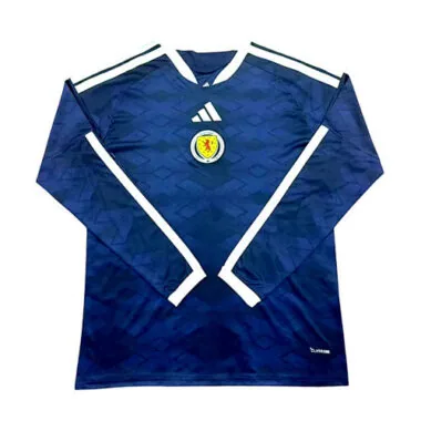 2026 Scotland Home Long Sleeve Kit S-4XL World Cup Cheap Football Jersey Wholesale Yupoo