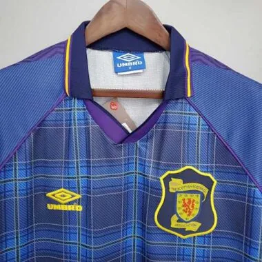 94-96 Scotland Home Retro Kit Football AAAAJersey Yupoo