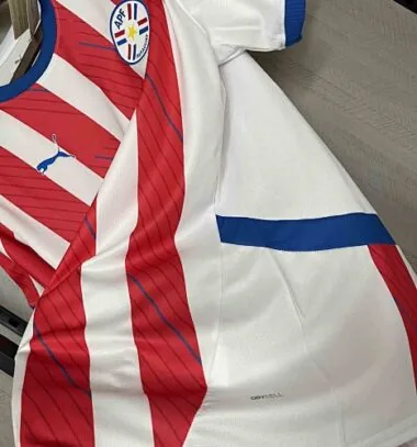2024 Paraguay Home Kit Football AAAAJersey Supplier