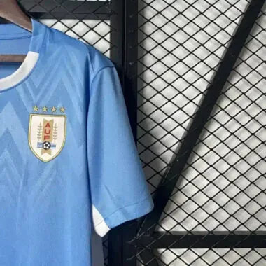 2025 Uruguay Home Kit Cheap Football Jersey Wholesale Yupoo