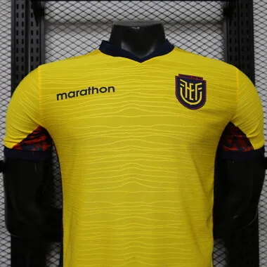 2026 Player Ecuador Home Kit World Cup Cheap Football Jersey Wholesale Yupoo
