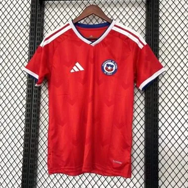 2026 Chile Home Kit World Cup S-4XL Cheap Football Jersey Wholesale Yupoo
