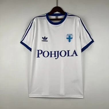 1982 Finland Home S-XXL football t-shirt