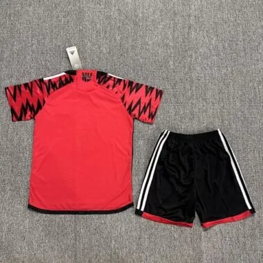 24-25 New York Red Bull Home Kid Kits Children Sets Jersey Supplier Yupoo