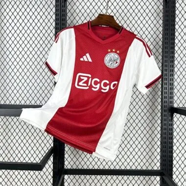 25-26 Ajax Home Kit Football Shirt